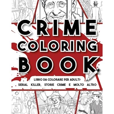 Crime Coloring Book
