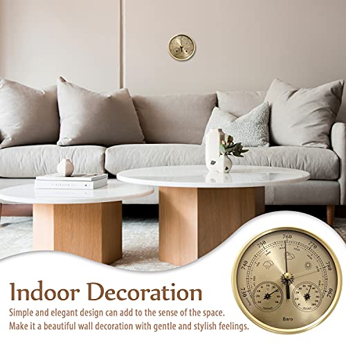 image for HOMINGLUX Barometer Thermometer Hygrometer Weather Station Pressure Ga