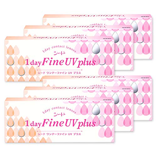 SEED　(度あり/-3.25) (6箱セット) ワンデーファイン UV プラス (BC8.7/DIA14.0) Amazon | SEED ワンデー ファイン UV Plus プラス 1day 【BC】8.7【PWR