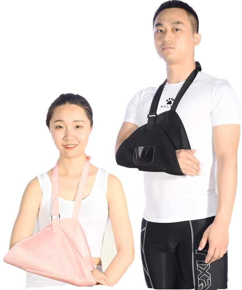 Arnés para Brazo Air Arnés Ligero, Transpirable y de diseño ergonómico para Huesos Rotos y fracturados Soporte Ajustable para Brazo, Hombro y Manguito rotador
