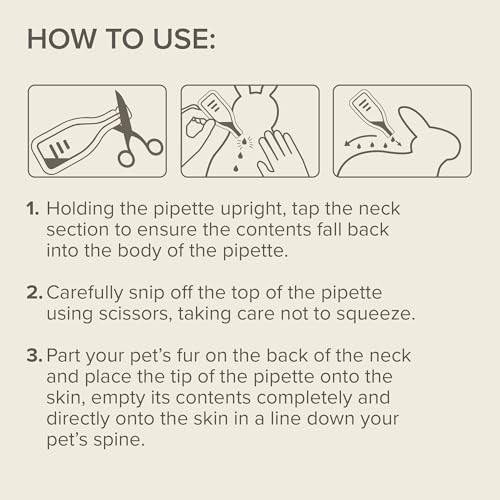 Beaphar - Dimethicare Line-On - Mite, Flea and Lice Control for Rabbits, Guinea Pigs & Ferrets – 3 treatment pack - Physically Immobilises Parasites - Pesticide-Free - From 12 weeks old - Image 7