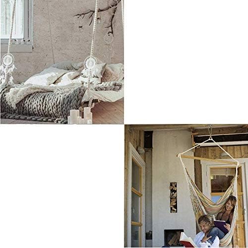4pcs Round Base Metal Ceiling Hook, Heavy Duty Ceiling Wall Mount Hook, Heavy Duty Swing Hangers, Swivel Hammock Hooks, Suspension Hooks, with Screws, for Hanging Swing Chair Yoga Swing Punching Bag