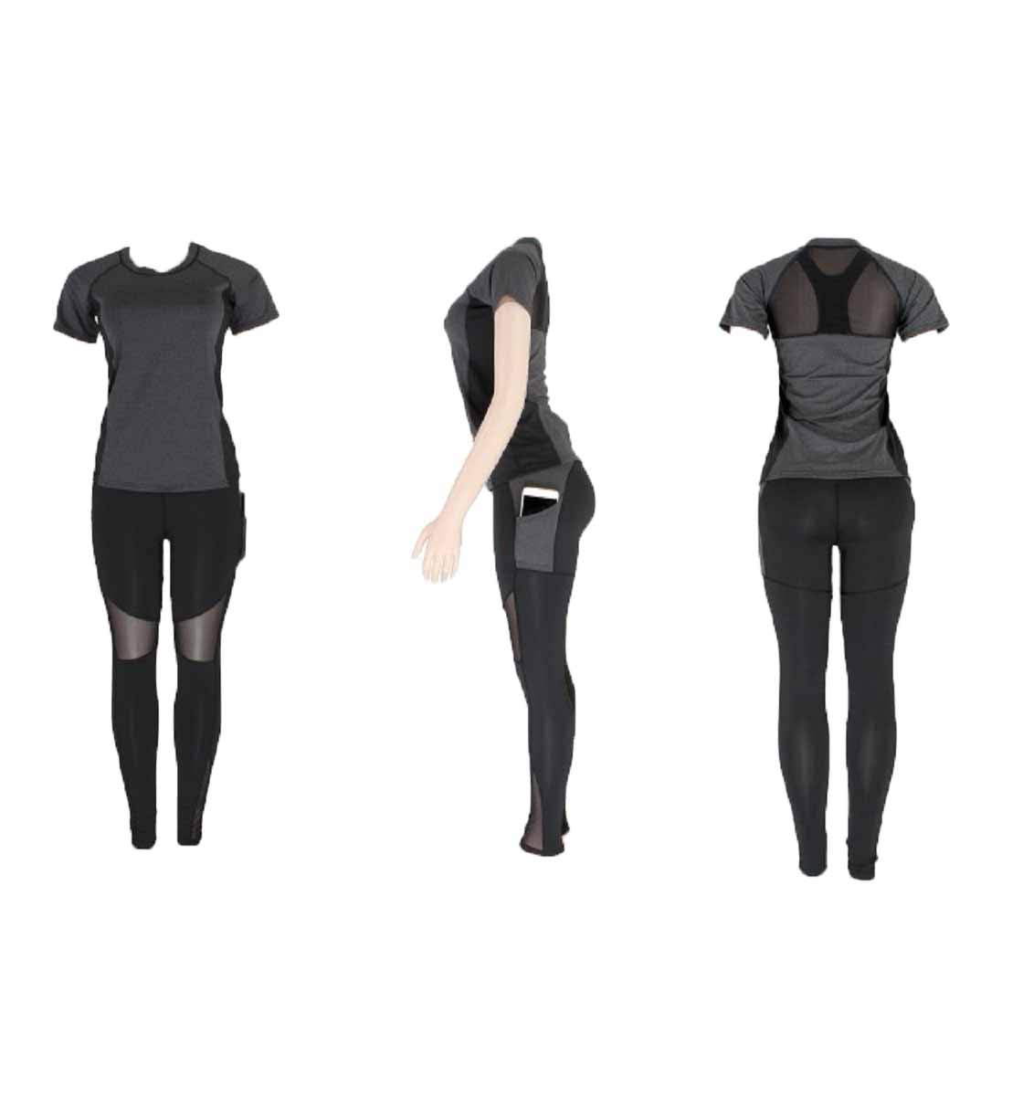 Womens Active Wear Two Piece Set