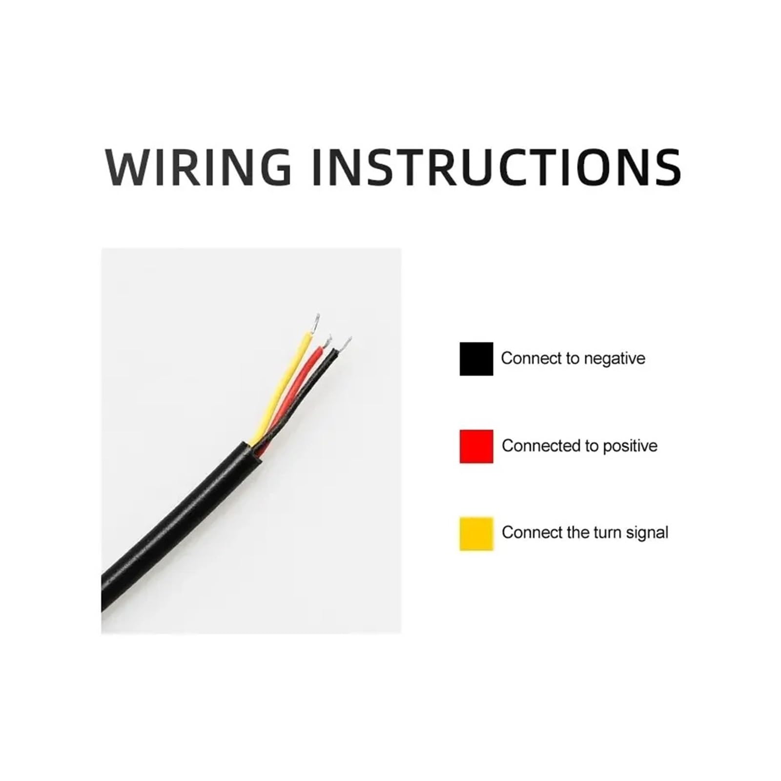 Générique IndicateurFeux 2x Voiture DRL LED Feux Jour Flux Jaune Clignotant Blanc Étanche Phare Bande Lumière Séquentielle Universelle Clignotantlatéral(34.5cm 13 58in)