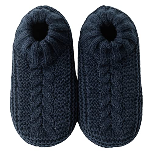 Vihir Hüttensocken Herren & Damen Winter, Rutschfeste Hausschuh...