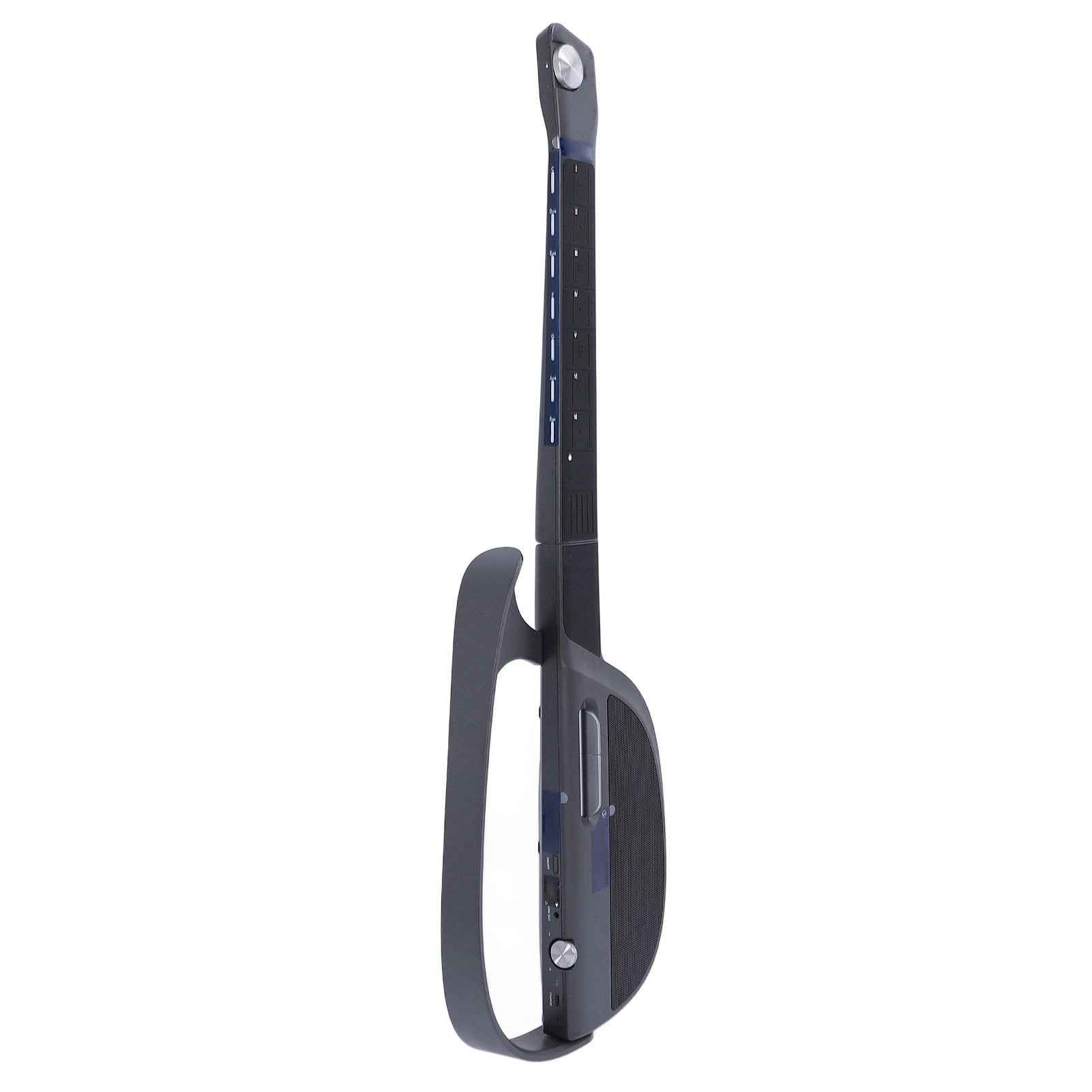 Generic Chitarra Automatica Senza Stringa con più Stili Ritmici, Batteria Duratura per i Musicisti in Viaggio (Grigio scuro)