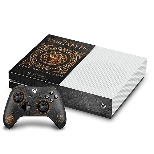Autocollant vinyle Xbox One S Game of Thrones pour protéger votre console des rayures et traces