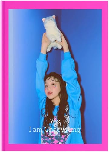 Regalo oficial de la tienda: Twice Chaeyoung - Sí, soy Chaeyoung Photobook (rosa neón)