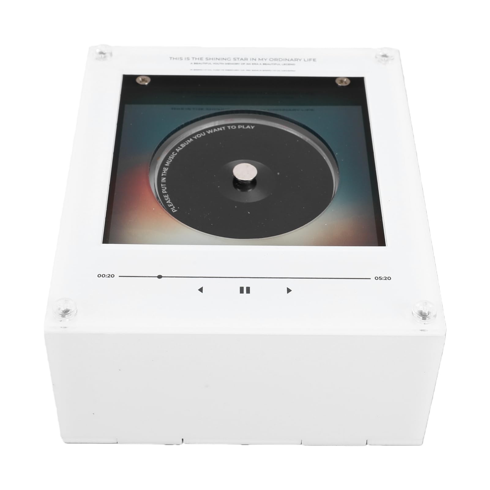 Naroote Lettore Musicale NFC, 128 MB, 9 Canzoni Programmabili, Rotante