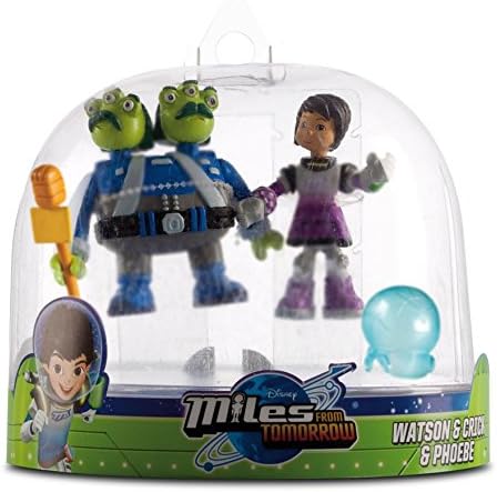 Disney's Miles From Tomorrow Action Figure - Watson & Crick and Phoebe 2 Pack