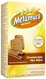 Metamucil Cinnamon Spice Natural Fiber Wafers - 24 wafers (12 Two-wafer Doses)