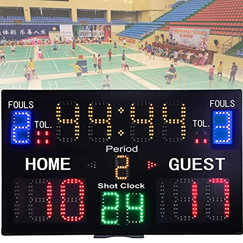 Marcador Electrónico Portátil LED para Baloncesto miniatura 1