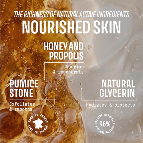 Image of Panier des Sens Honey Exfoliating Liquid Hand Soap, 16.9 fl oz