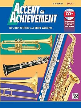 Paperback Accent on Achievement, Book 1 - B-Flat Trumpet (Accent on Achievement) Book