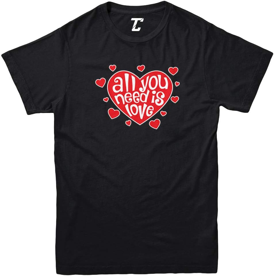 All You Need is Love - Heart Lyrics Youth T-Shirt