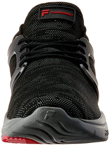Tênis Thunderbolt, FILA, Masculino, PRETO/VERMELHO/GRAFITE, 40