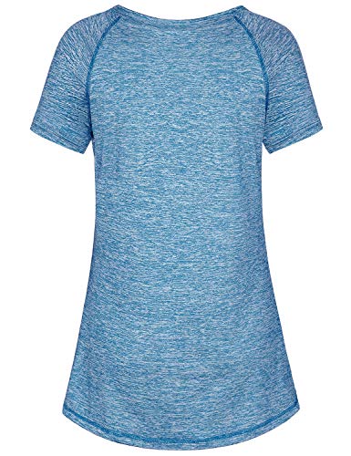 Kimmery-Woman-Raglan-Sleeve-Round-Neck-Irregular-Hem-Yoga-Workout-Shirt-Sizes-M-3XL