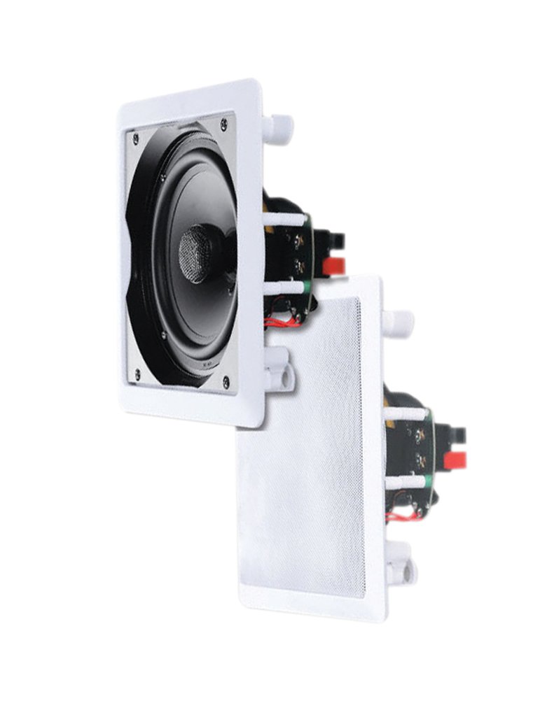 Paire d'enceintes 16,5 cm 2 Voies 120 W Plafond résistant à l'eau
