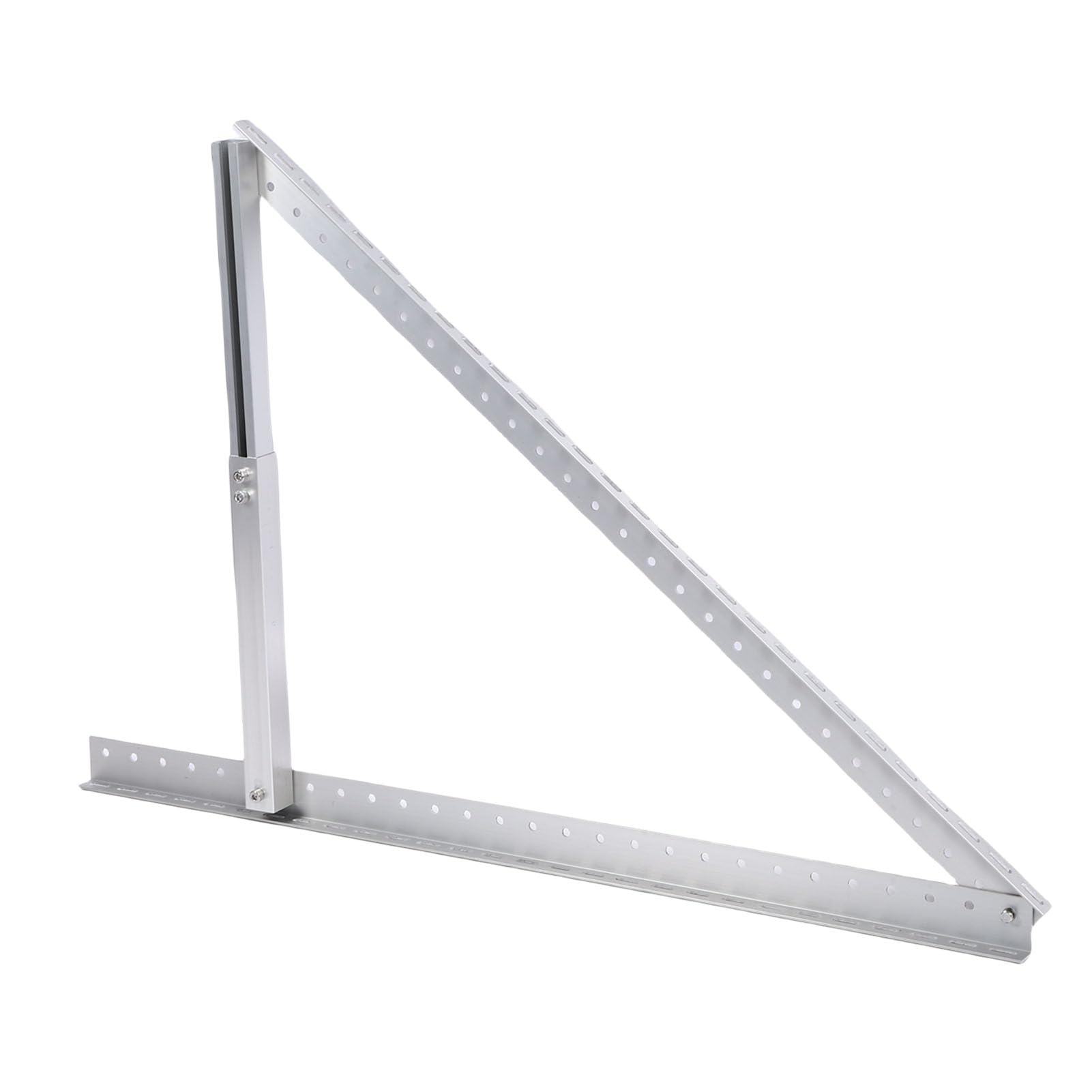 Generic Uchwyt do Montażu Panelu Słonecznego z regulacją Nachylenia w Zakresie 15-30° Uchwyt Montażowy Panelu Słonecznego ze Stopu Aluminium o Wysokiej Wytrzymałości do Jachtu RV na Dachu 41 Cali