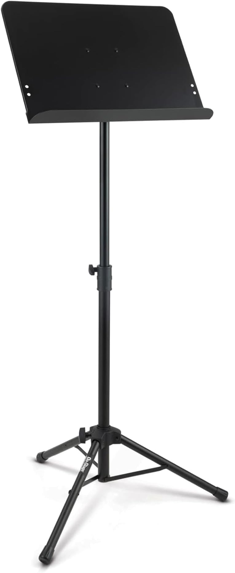 On-Stage SM7211B Professional Grade Folding Orchestral Sheet Music Stand, Black
