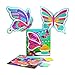 The Orb Factory Sticky Mosaics Butterflies Arts & Crafts, Yellow/Blue/Pink/Purple/Pink, 12