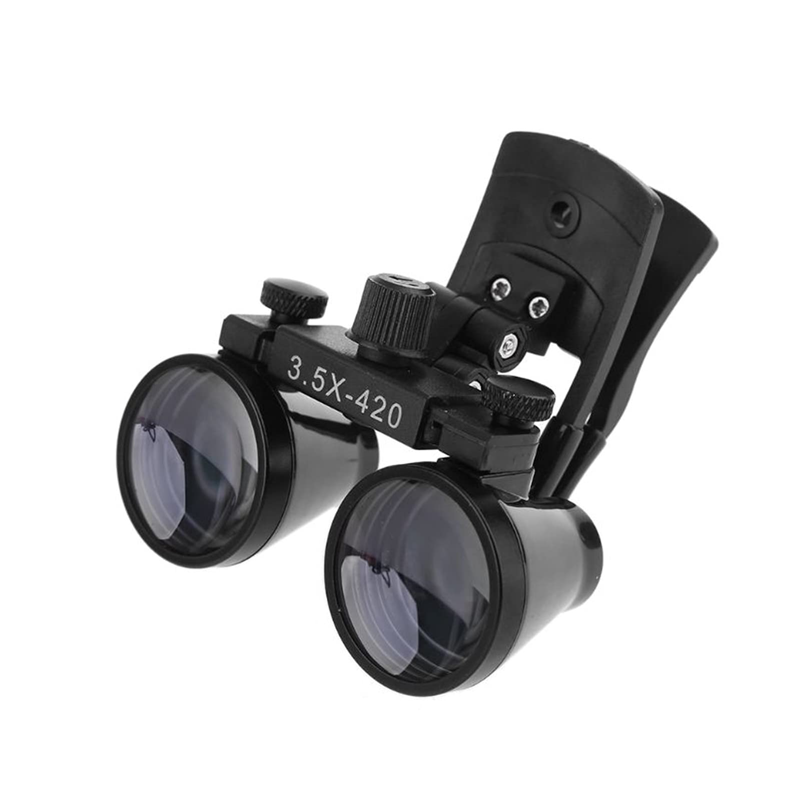 HTTGDGDH Magnifying Glass Magnifying Glass,Headband Head Magnifier Glasses Loupes 2.5X 3.5X Binocular Magnifier Ry Optical Glass Lensclip Loupe