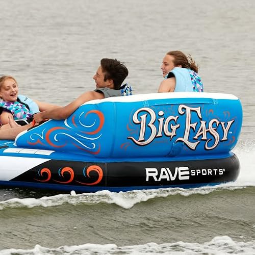 RAVE Sports, Big Easy Boat Towable Water Tube for 2-4 Riders - Thumbnail 5
