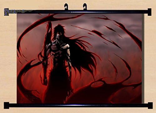 J4buy Bleach Anime Ichigo Fabric Wall Scroll Poster (16"x 22") Inches