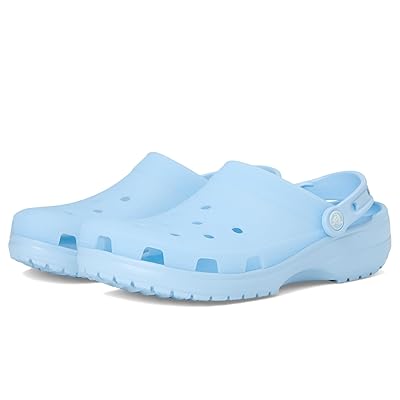 Crocs Classic Frosted Clog Slippers Blue Calcite