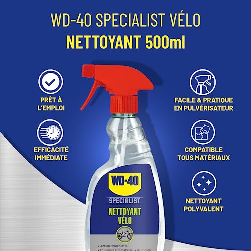 WD 40 SPECIALIST VELO Nettoyant pulvérisateur 500 ml - vue 4