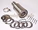 Spark Arrestor, 10 Stainless with 2 Clamp On Inlet, Compatible with Dune Buggy