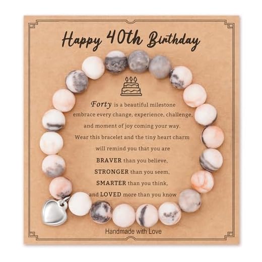 HGDEER 40th Birthday Gifts Women, 40 Year Old Birthday Gifts Ideas for Women