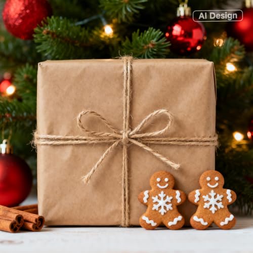 Miniatura 5 de G2plus 100m Cuerda De Yute Natural:1.5mm Hilo De Yute,Cuerda De Jardinería Para Envolver Regalos,Bricolaje,Navidad,Repostería Y Manualidades
