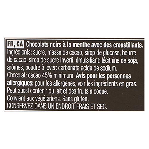 Elizabeth Shaw Dark Mint Crisp Chocolates 175g