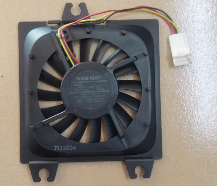 Evita apagones en tu TV con el ventilador 3605FL-09W-S29 de 10V y 3 cables