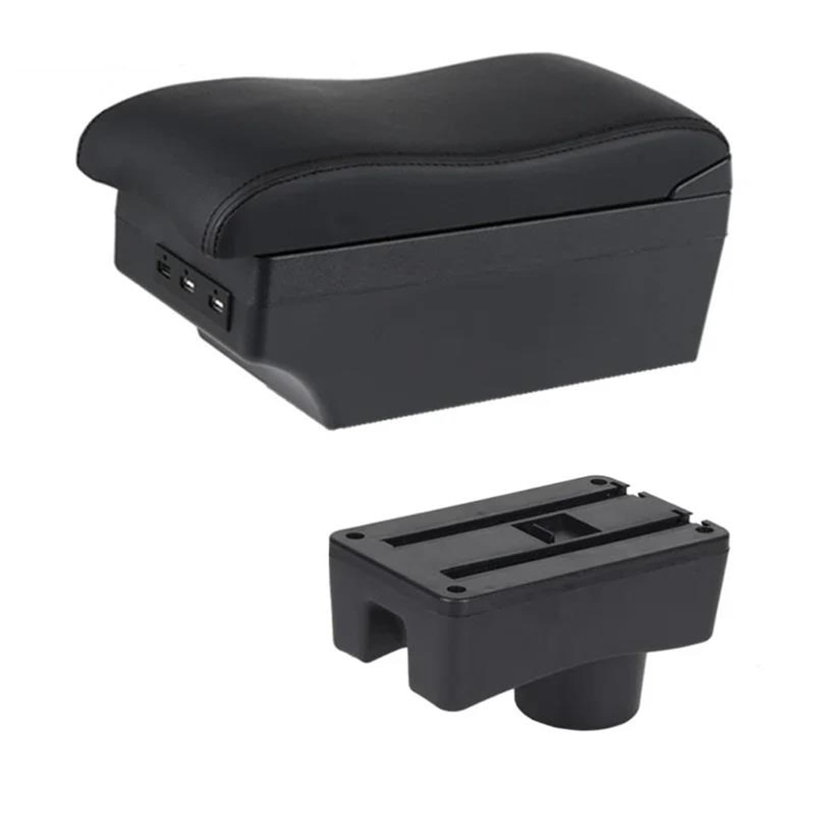 NOHEEU Car Interior Accessories Center Console Multifunctional Storage Box Armrest For Accent For Tagaz