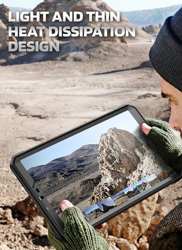 Image of SUPCASE for Samsung Galaxy Tab A11 Case 8.7 inch with Screen Protector, Black