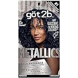 Got2b Metallics Permanent Hair Color, M66 Blue Charcoal