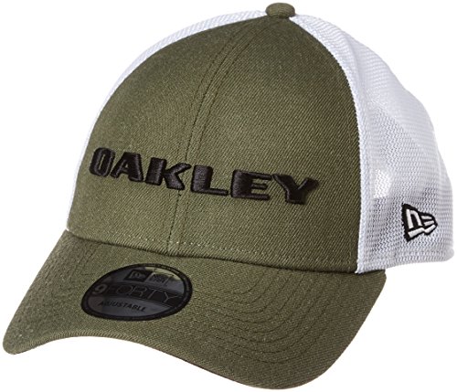 Oakley Herren Heather New Era Hat Cap, Dunkler Pinsel, Einheitsgröße