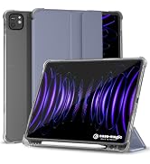 Case-Magic Case Cover for iPad Pro 12.9 inch Cover (2022/2021/2020, 6th/5th/4th Gen) Smart Folio ...