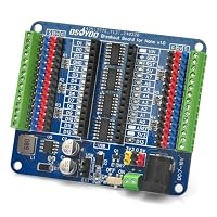 OSOYOO – OSOYOO Nano IO Shield Breakout Board mit GPIO-Status-LED, Te