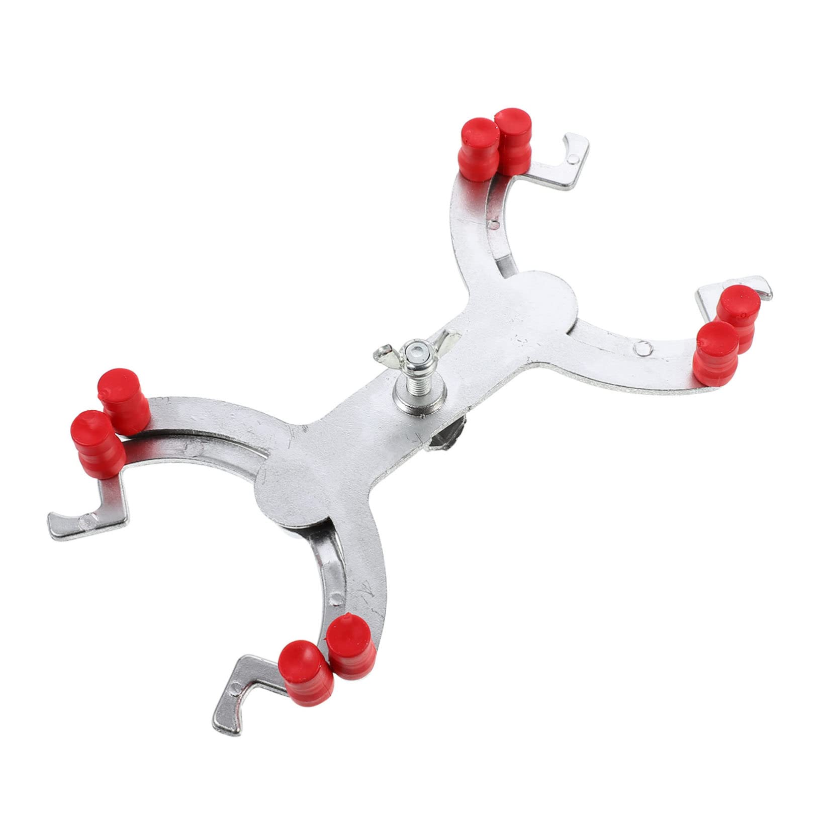 MUCKLILY Metal Butterfly Clamp Holder for Laboratory Titration Accessory Clip Easy to Use