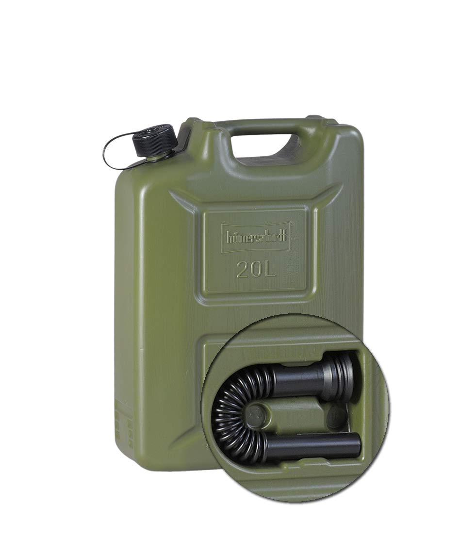 2 pieza Bidón de gasolina 20 L combustible Bidón Reserva de las Naciones Unidas Autorización Diesel | Bidón de reserva a prueba de fugas como depósito de combustible robusto para diésel, transporte, taller y combustible seguro
