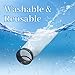Ayzsdnh 6 Pcs 2.75 Inch 225 Micron Filter Sock - Fits Waterbox, Eshopps, Fiji Cube Aquariums, and All 2.75