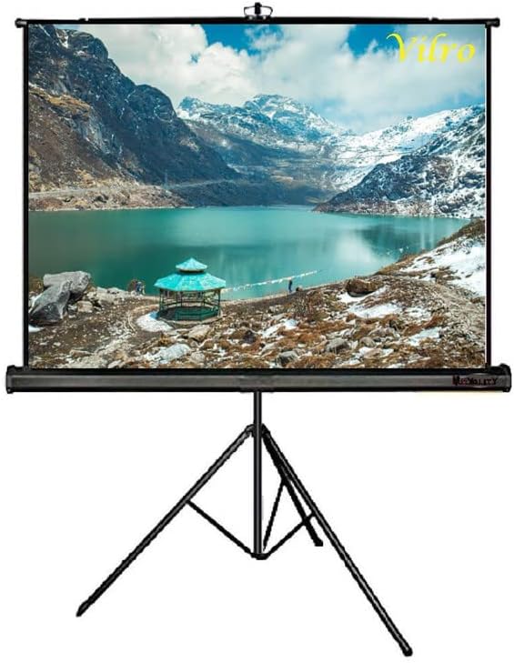 Vilro 120 Inch Diagonal in NTSC Aspect Ratio43 FormatTripod