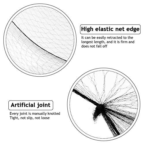 image for Chuangdi Hair Nets and U-shaped Pins Set 100 Pieces 20 Inches Invisibl