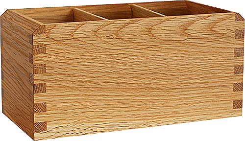 オークヴィレッジ ペン立て 木製 ナチュラル 日本製 国産 天然木 小物 文房具 収納 卓上