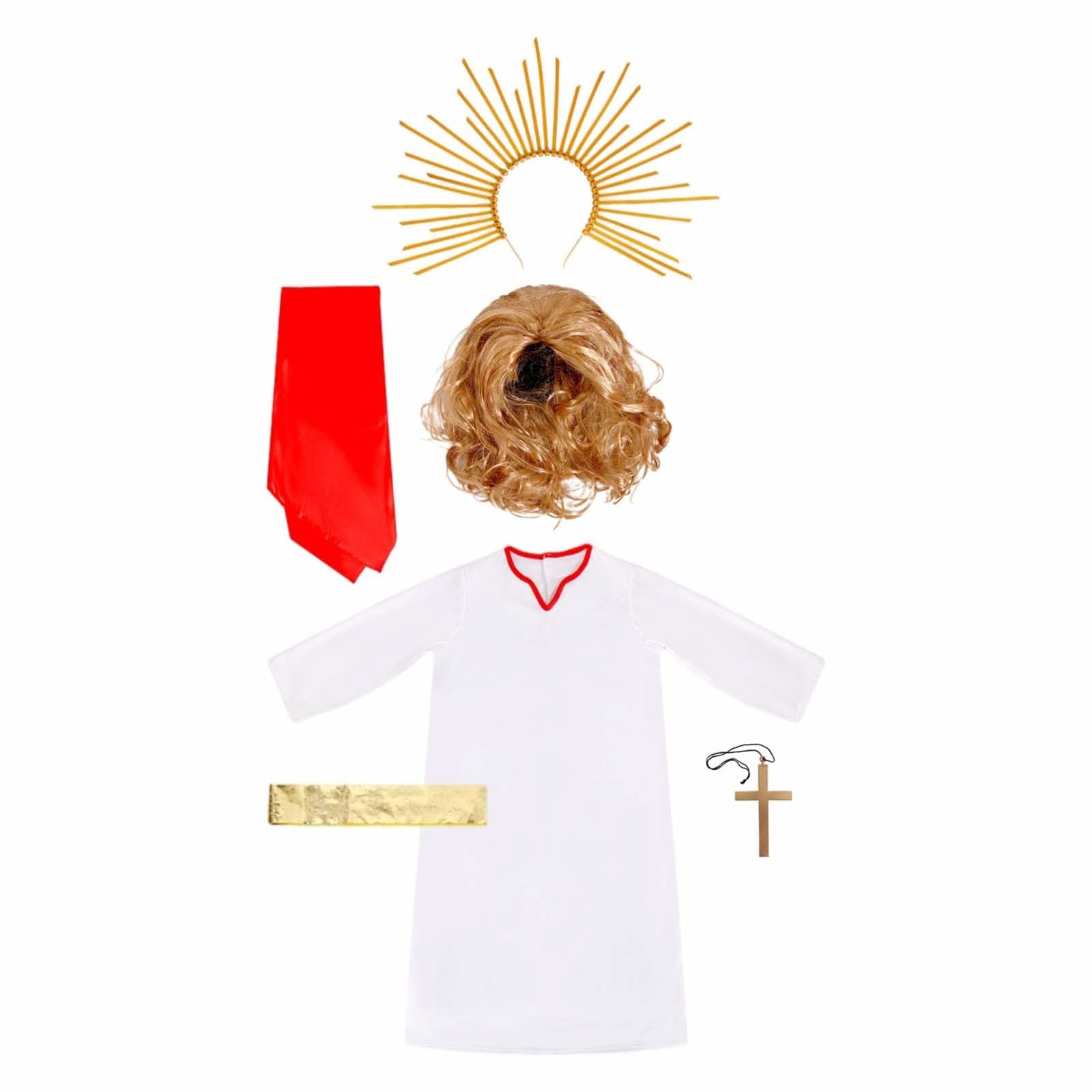 Faschingskostüme Kinder Jungen Gott Kostüm Mittelalterlich Für Fasching Karneval Kirchenspiel Bühnenperformance Perfekt Für Kleine Himmelsboten Kinder Faschingskostüm Junge Karnevalskostüm