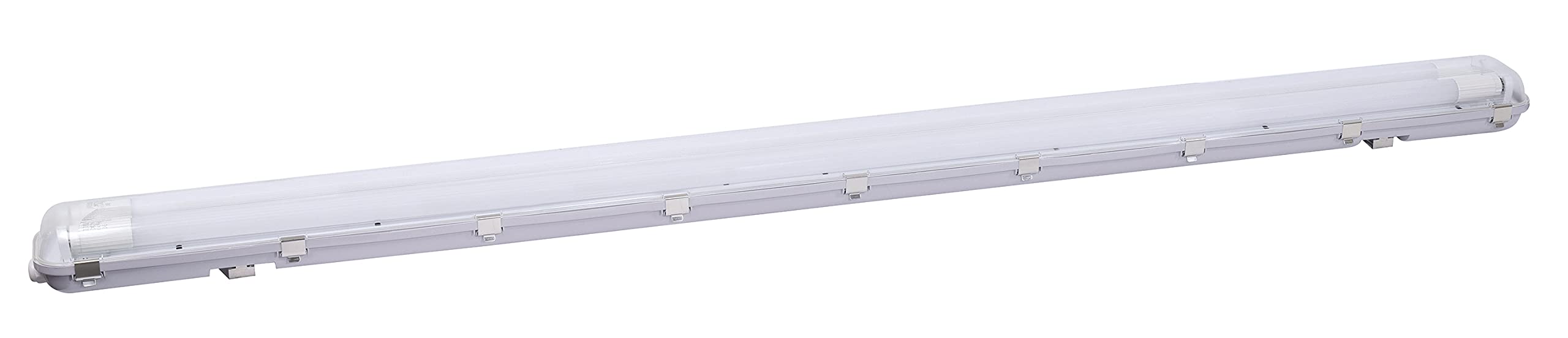 410006 Reglette Tube LED 150cm IP65 2x24w Inter Connectab, Pc, Blanc