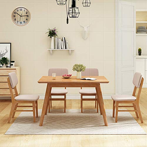 ALEENFOON Orologio da parete al quarzo in legno da...